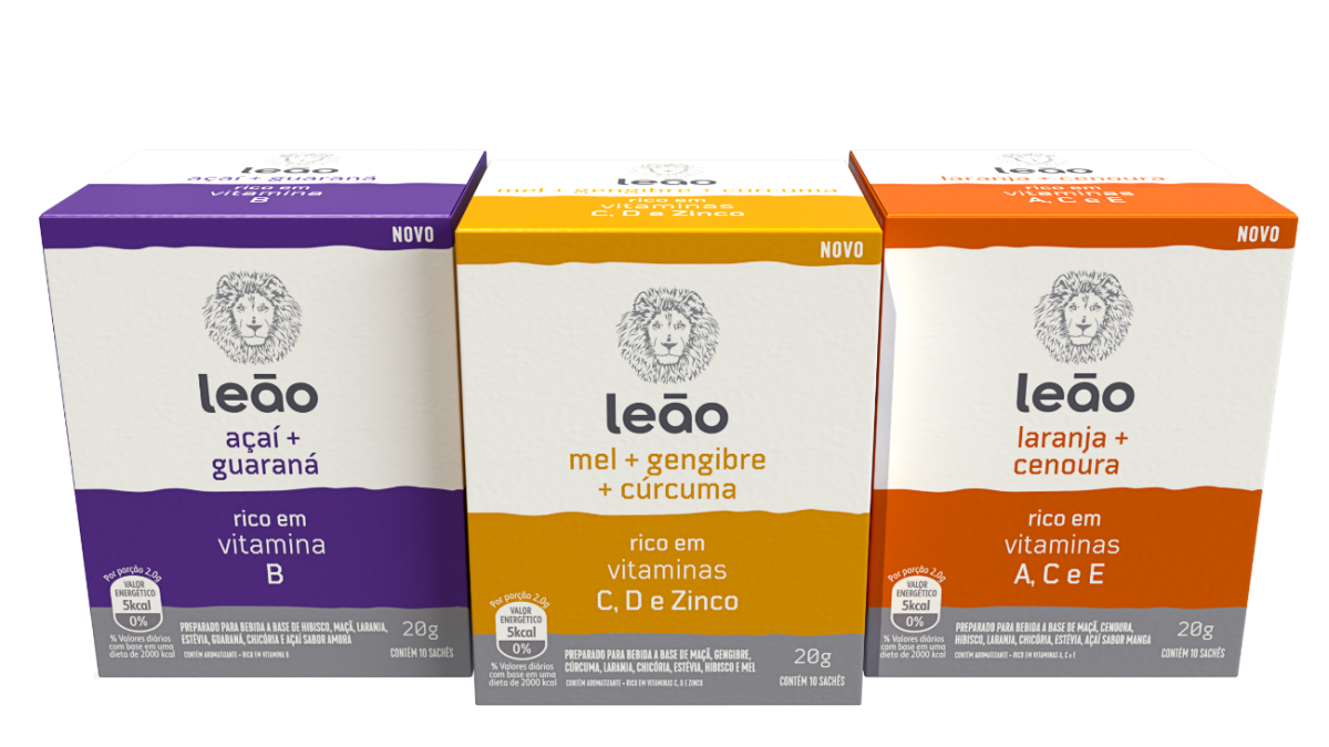 Leão lança linha de vitamínicos