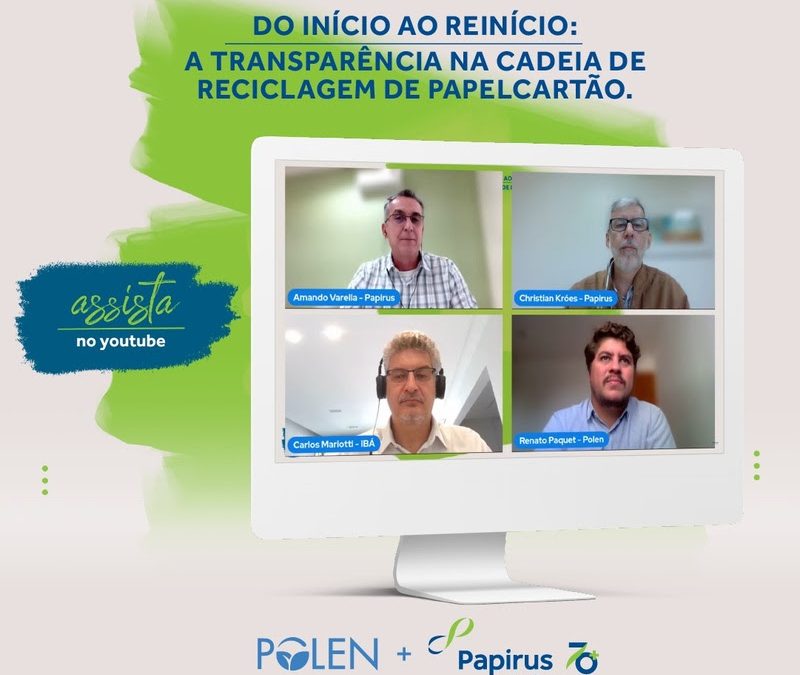 Papirus debate os caminhos para a reciclagem do papel cartão avançar no Brasil