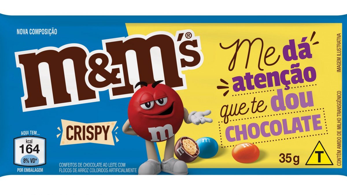 M&M’s transforma embalagens em correio elegante