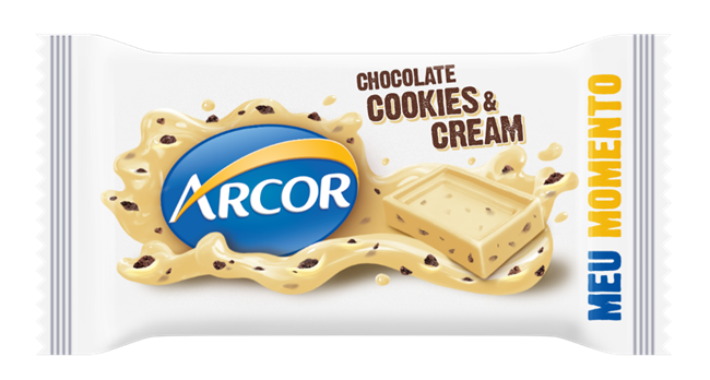 Com novo sabor, Arcor renova embalagens da linha de tabletes de 20 gramas