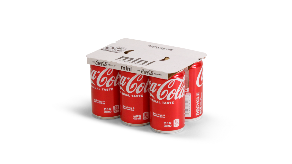 Coca-Cola adota multipack de papel cartão para latas nos EUA