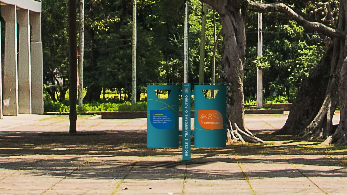 No aniversário do Parque Ibirapuera, Braskem inicia projeto para estimular reciclagem no local
