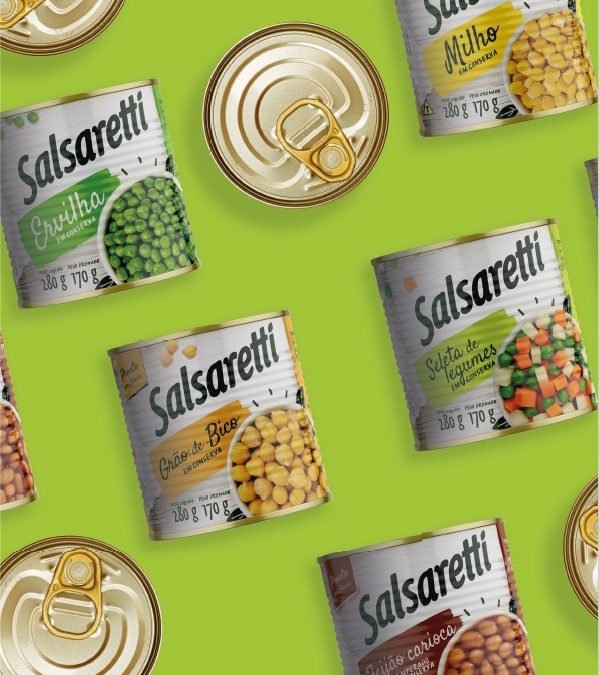Salsaretti lança novo sabor de ketchup e vegetais em lata