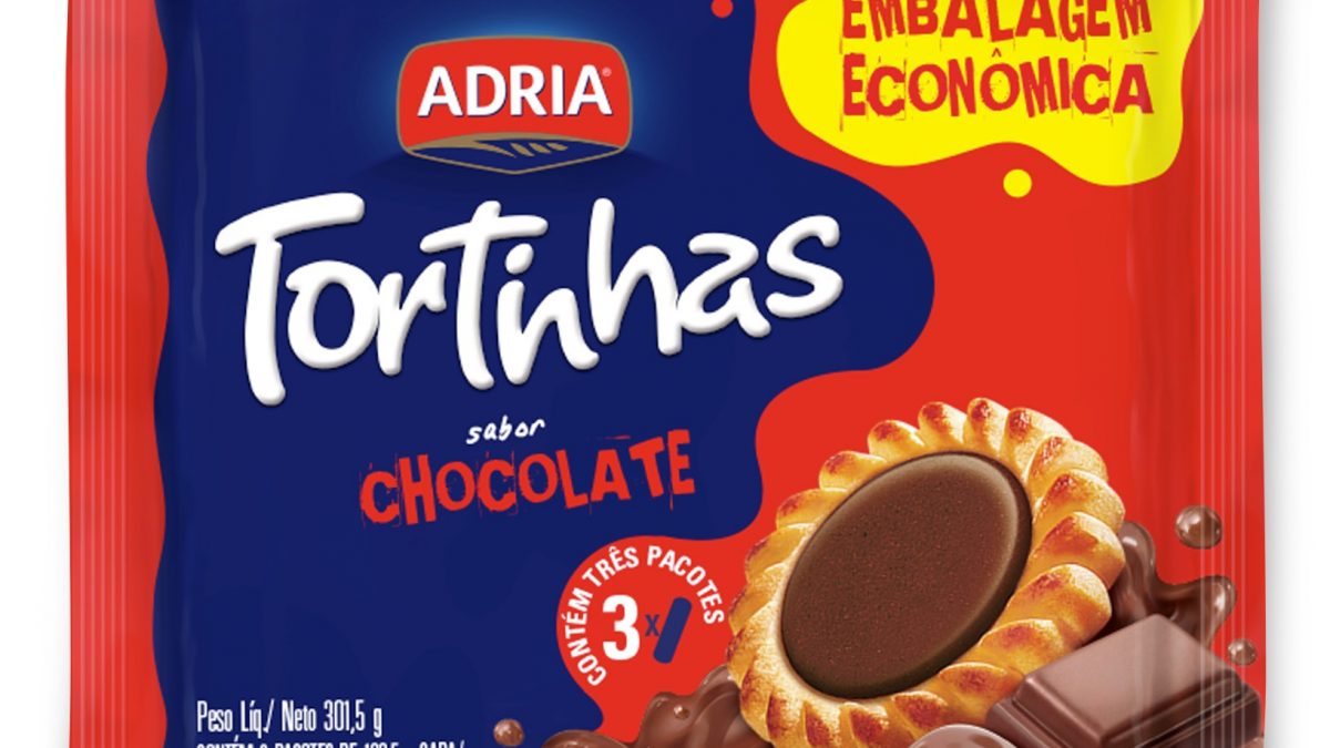 Adria lança multipacks dos biscoitos Tortinhas