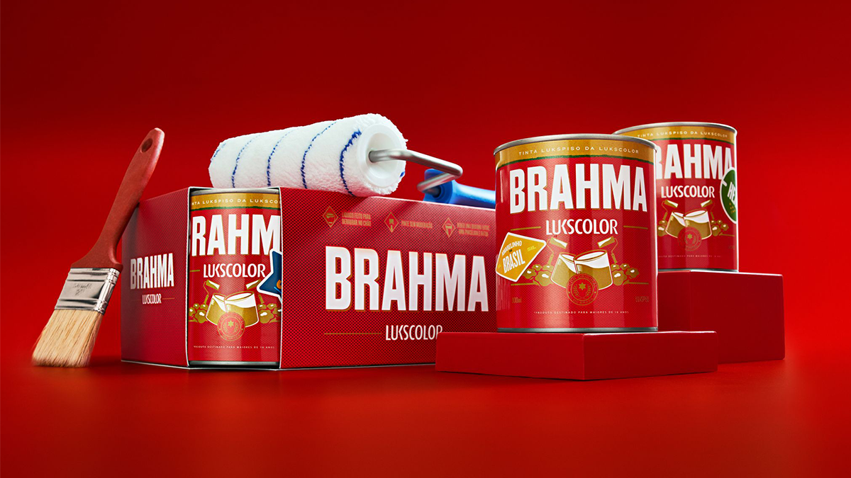 Brahma lança tintas imobiliárias
