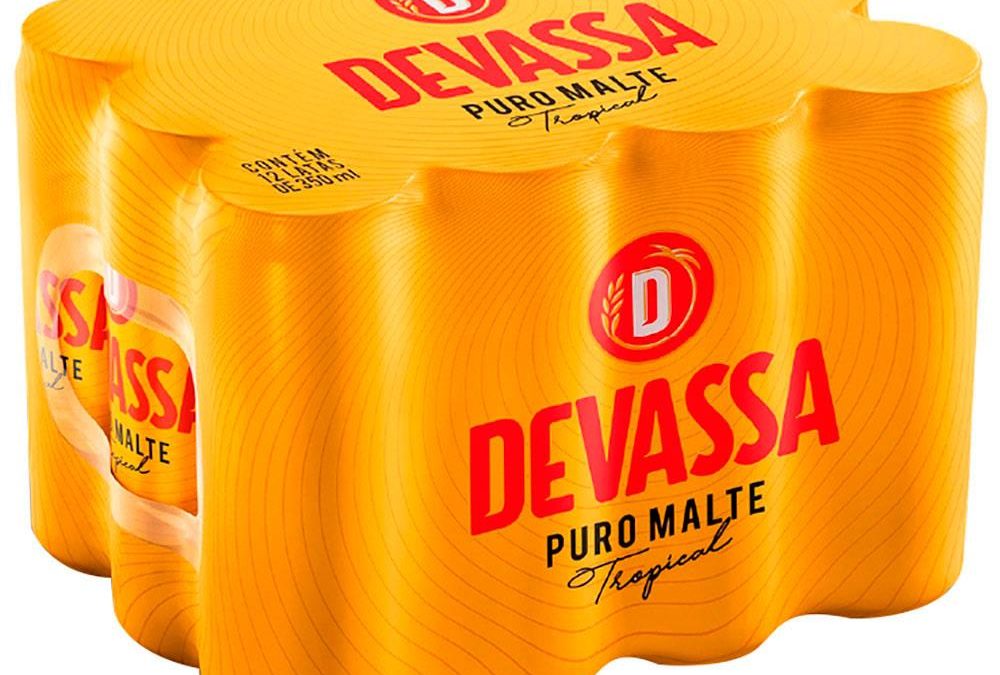 Grupo Heineken adota shrink para cerveja com 30% de plástico reciclado