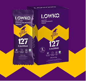 Lowko e Oakberry lançam picolé de açaí zero açúcar e vegano