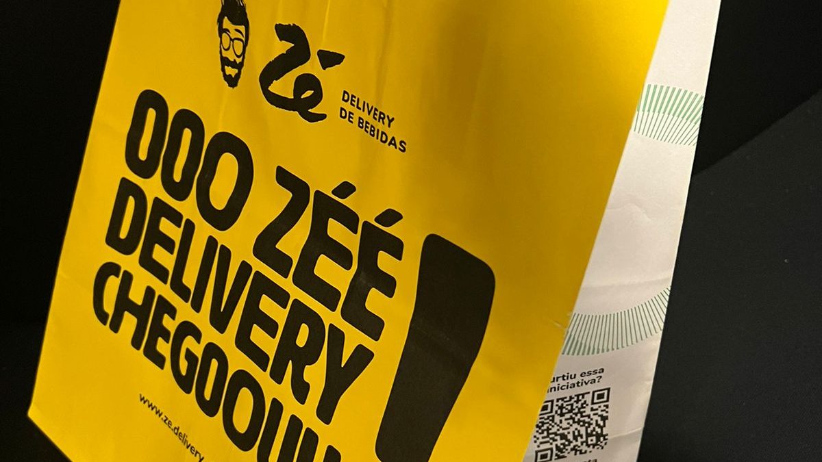 Zé Delivery terá sacolas recicláveis de papel