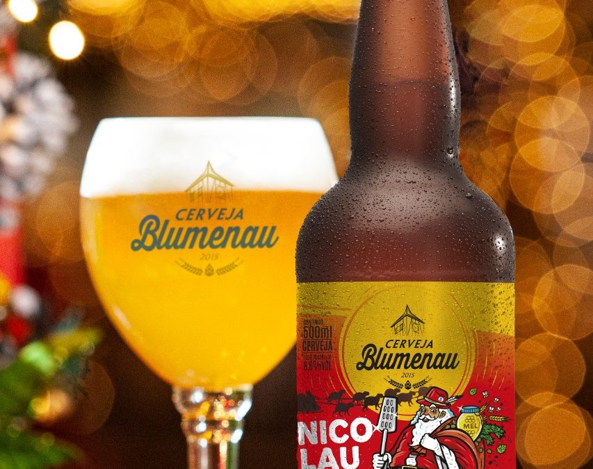 Cerveja Blumenau cria rótulo para o Natal