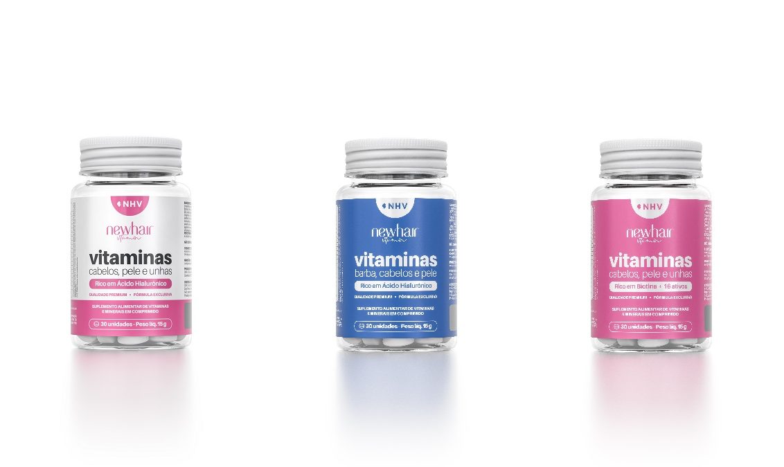 Cápsula para cabelo New Hair ganha versão em comprimidos