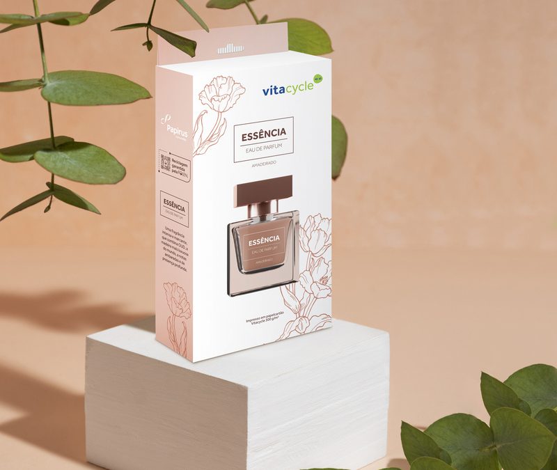 Nova versão do papel cartão Vitacycle, da Papirus, tem mais fibras recicladas