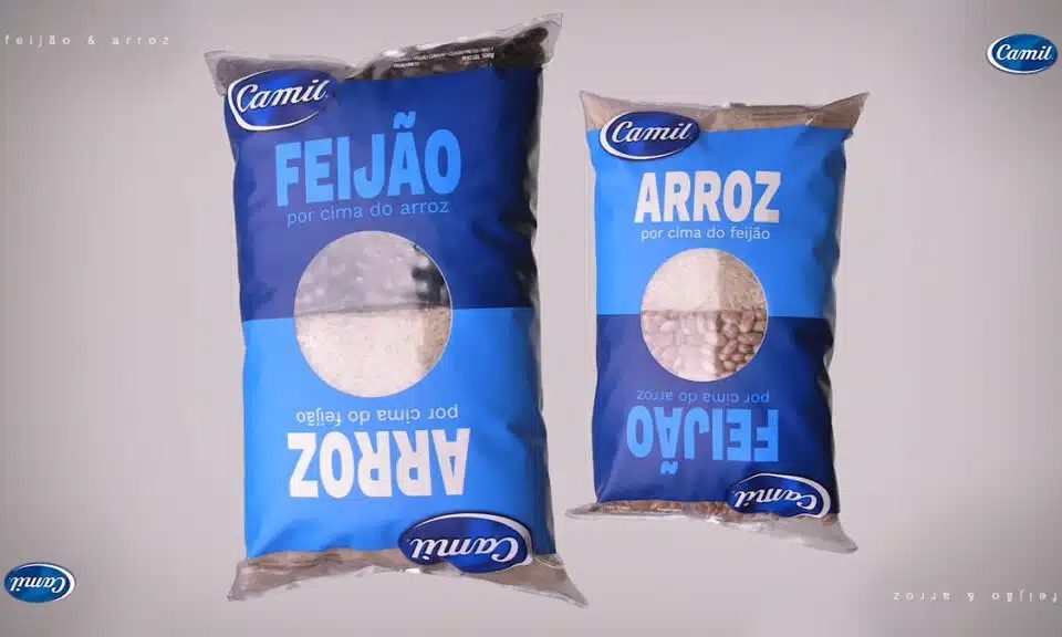 Em ação promocional, Camil leva arroz e feijão para mesma embalagem