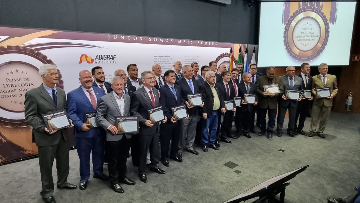 Abigraf Nacional empossa nova diretoria para triênio 2023/26