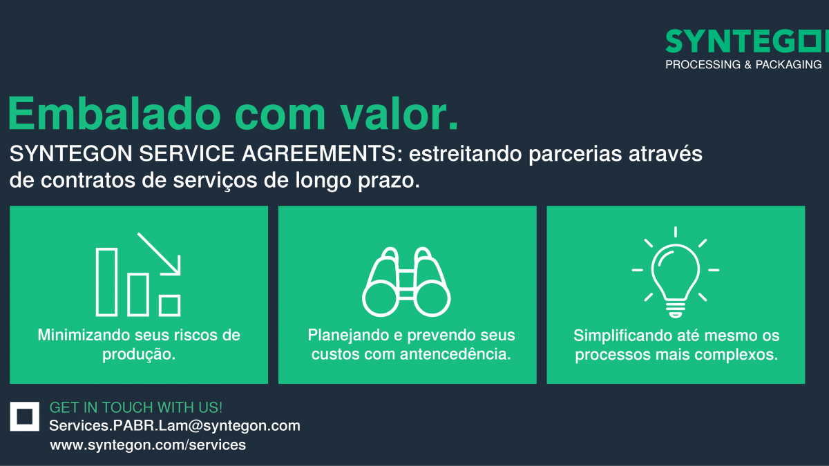 Embalado com tranquilidade