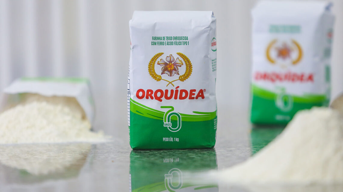 Farinha Orquídea ganha embalagem comemorativa de 70 anos