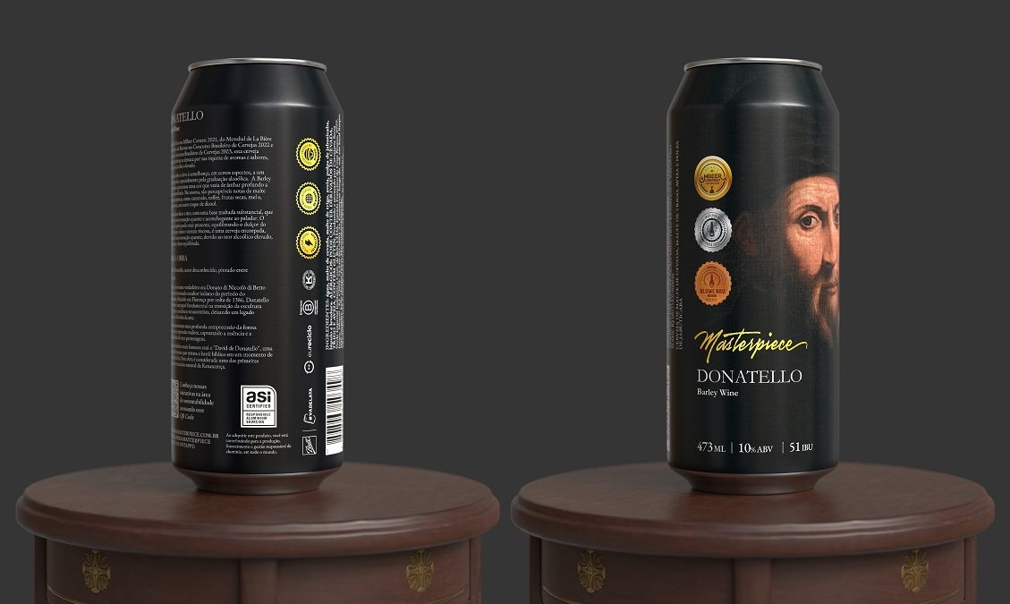 Donatello é a primeira cerveja do mundo com selo sustentável ASI na lata