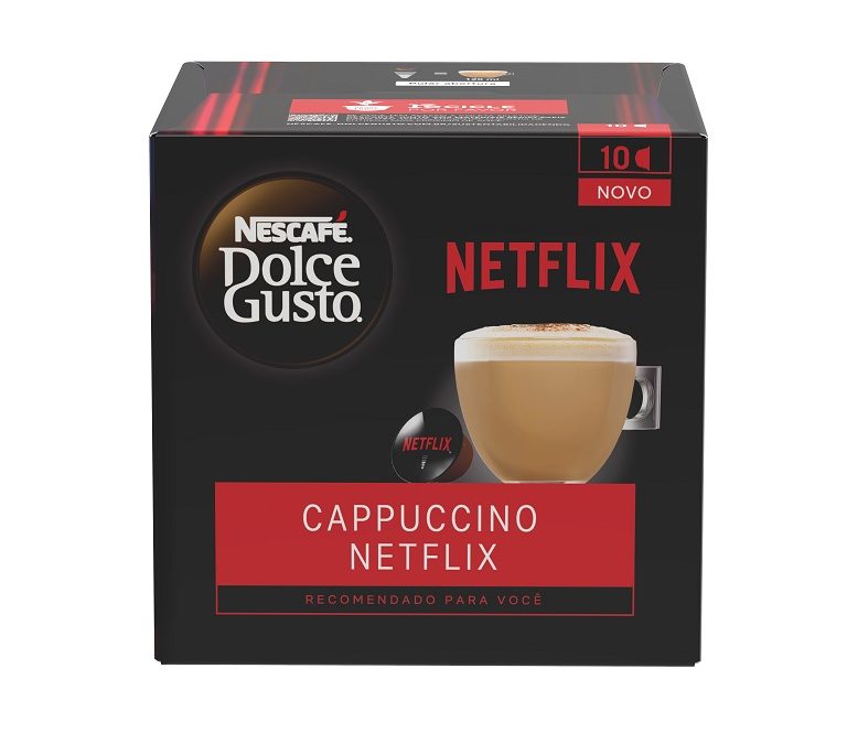Nescafé Dolce Gusto lança cappuccino em ação com a Netflix