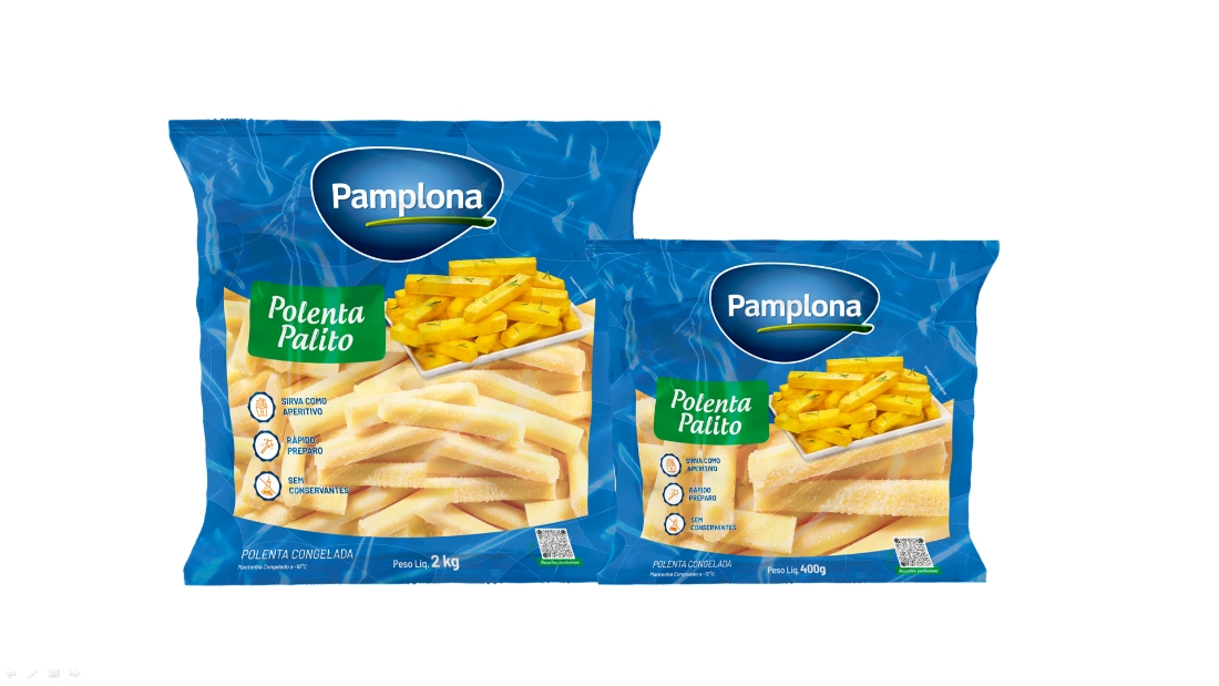 Pamplona amplia portfólio com Polenta Palito congelada