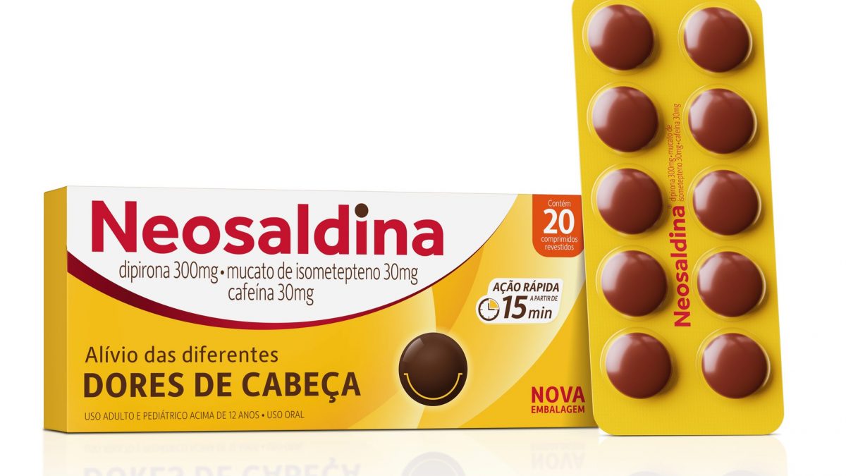 Neosaldina moderniza embalagem