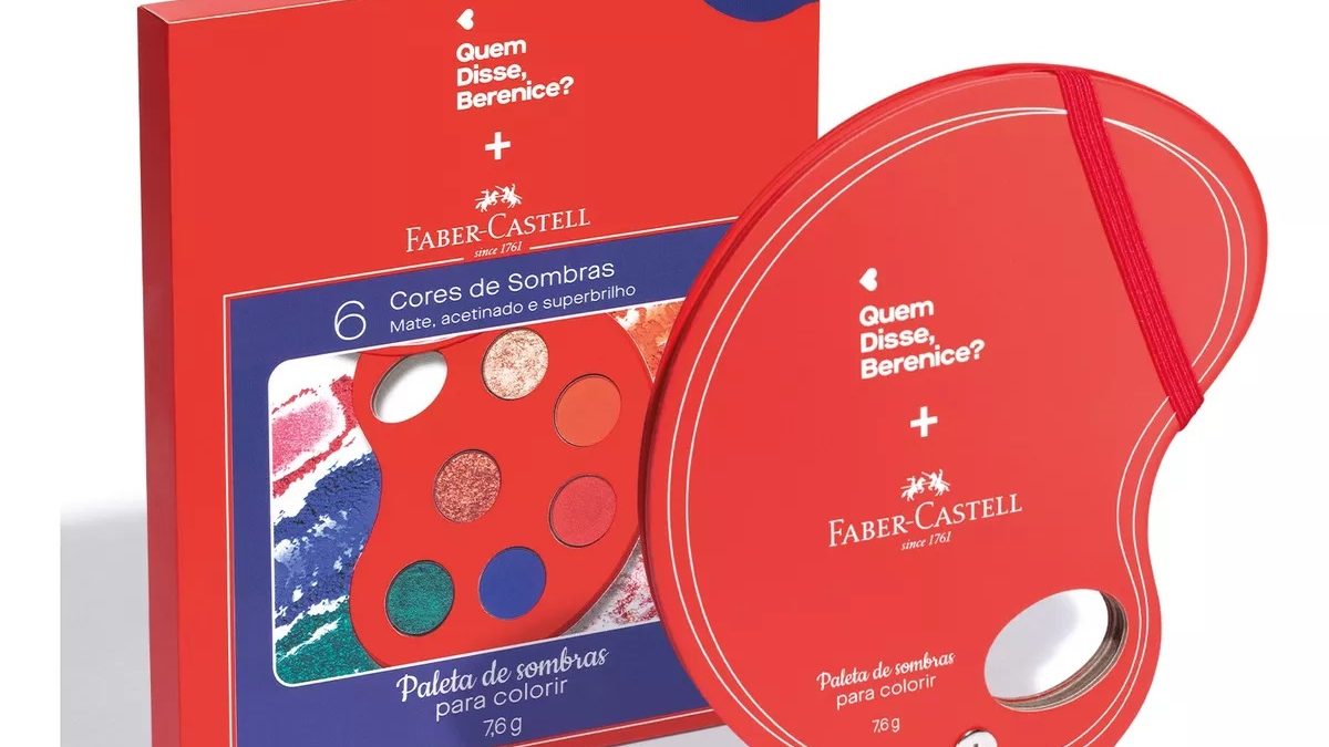 Faber-Castell e quem disse, Berenice? fazem parceria em maquiagem