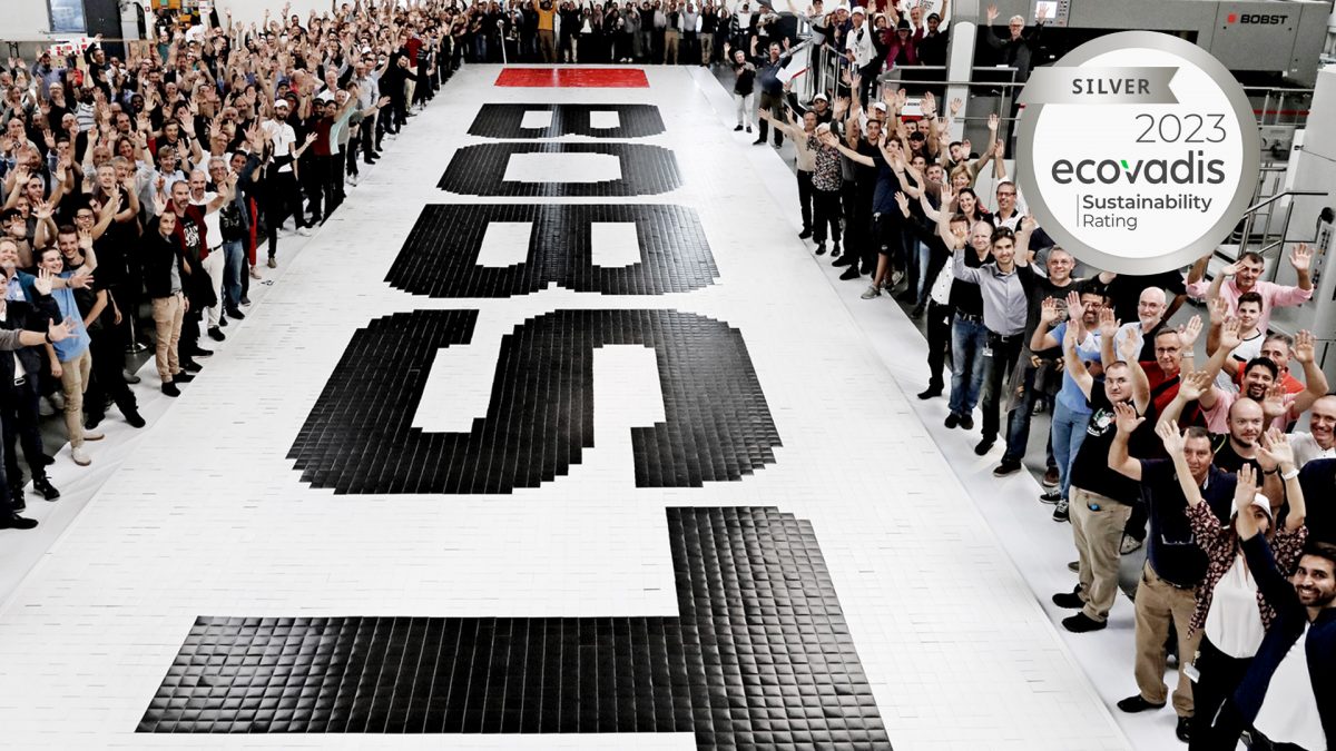 Bobst garante prata na classificação EcoVadis Sustainability 2023
