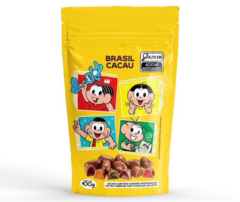 Brasil Cacau lança produtos da Turma da Mônica