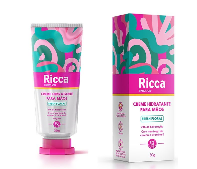 Ricca lança creme para mãos