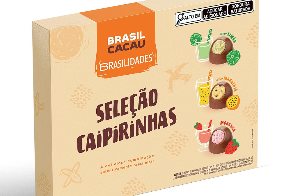 Brasil Cacau lança Chocolate com sabor Caipirinhas