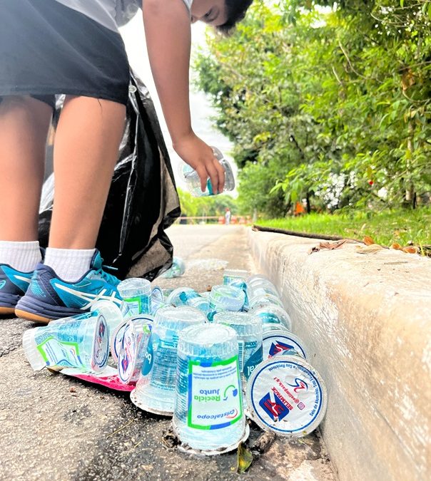 Quase 100% dos copos utilizado na Maratona de São Paulo foram reciclados