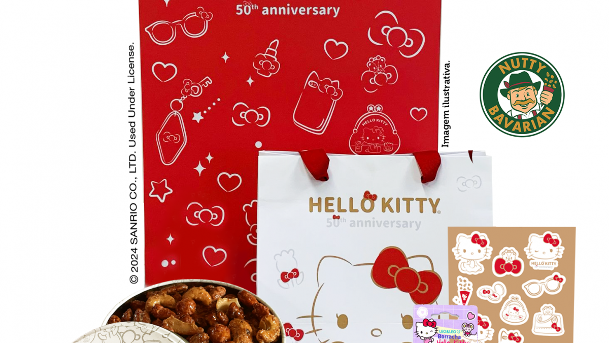 Nutty Bavarian Celebra os 50 Anos da Hello Kitty com lançamento exclusivo